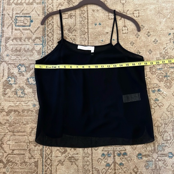 See by Chloe Black Blouse with Ruffle Collar and Cuffs - Picture 3 of 10